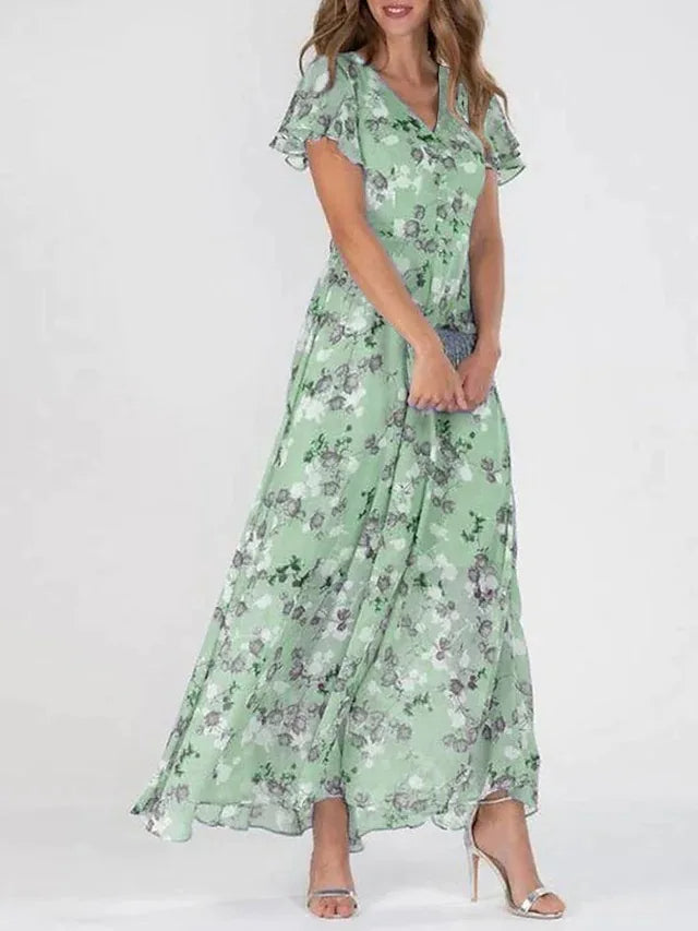 Clémence Robe Midi Élégante et Intemporelle pour Femmes