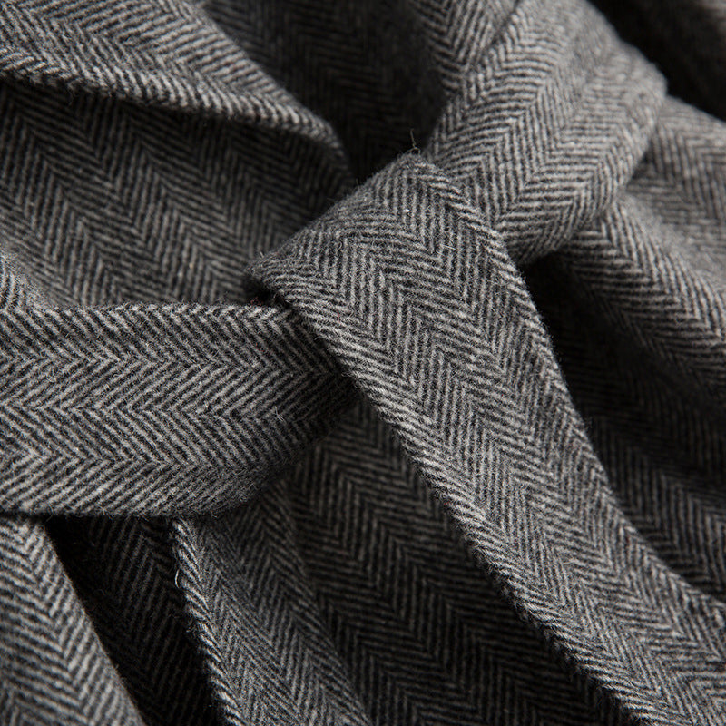 Femme Veste Cintrée à Double Boutonnage Style Tailleur