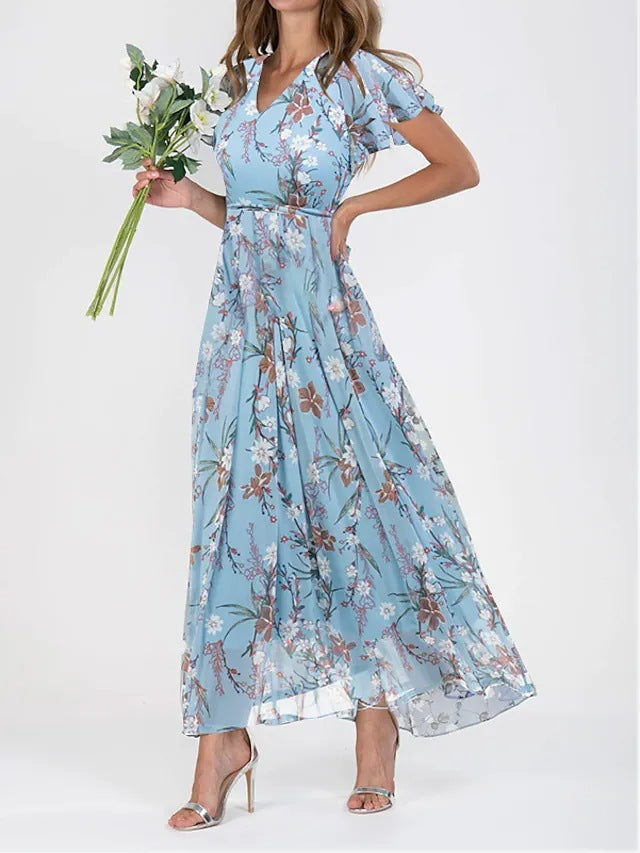 Clémence Robe Midi Élégante et Intemporelle pour Femmes