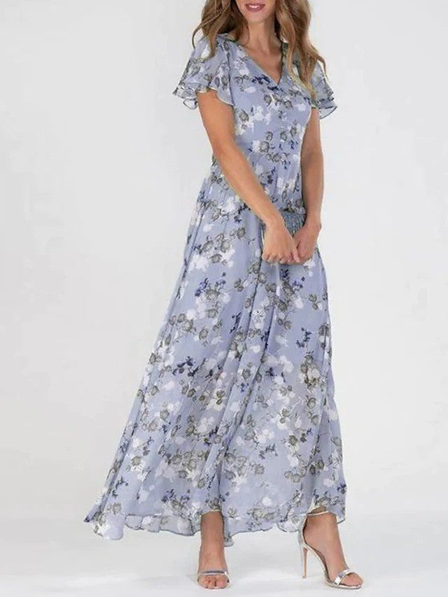 Clémence Robe Midi Élégante et Intemporelle pour Femmes