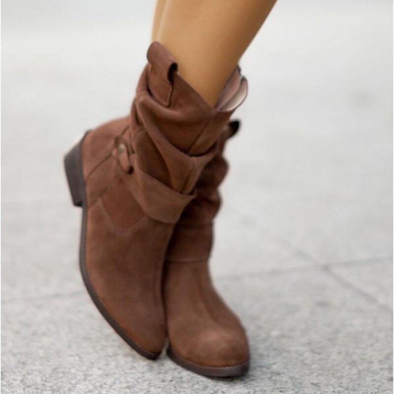 Women's Bottines Stylées Lana à Petit Talon