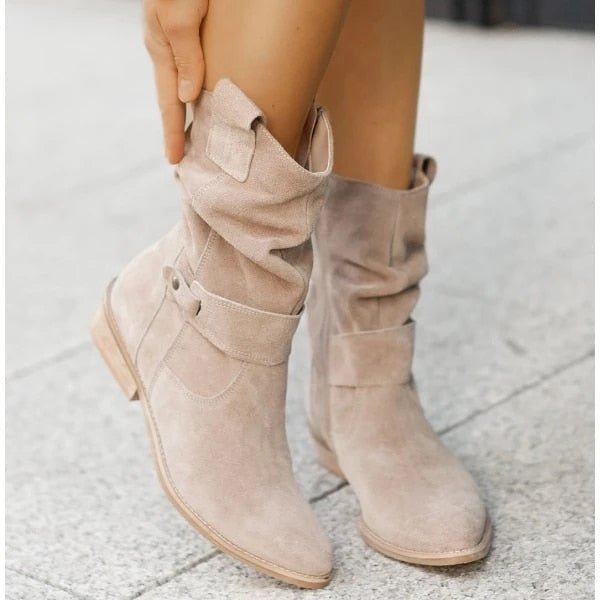Women's Bottines Stylées Lana à Petit Talon