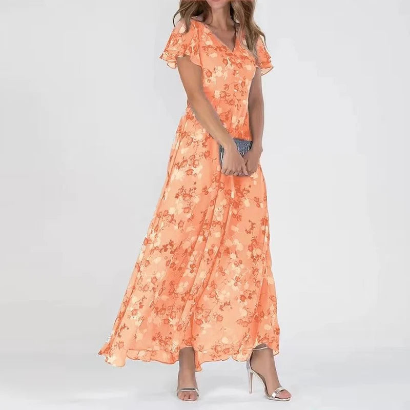 Clémence Robe Midi Élégante et Intemporelle pour Femmes