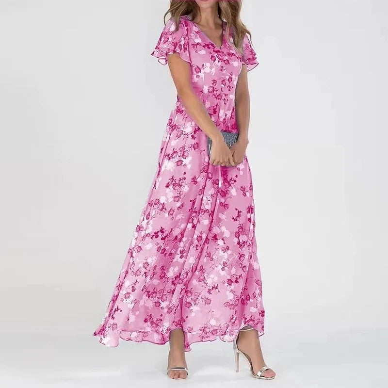 Clémence Robe Midi Élégante et Intemporelle pour Femmes