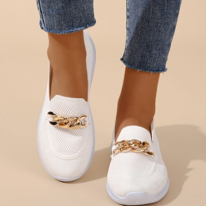 Chloé Baskets Chunky Respirantes à Chaîne