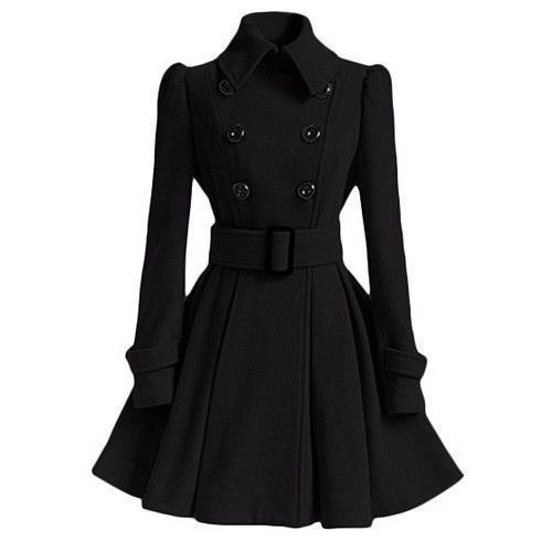 Trench Coupe-Vent à Double Boutonnage pour Femmes – Coupe Ajustée