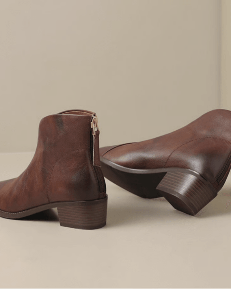 Women's Elegant Block Heel Knee High Boots