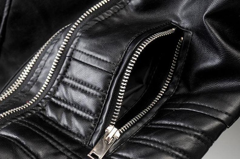 Sophie Veste Biker Classique à Zip Asymétrique
