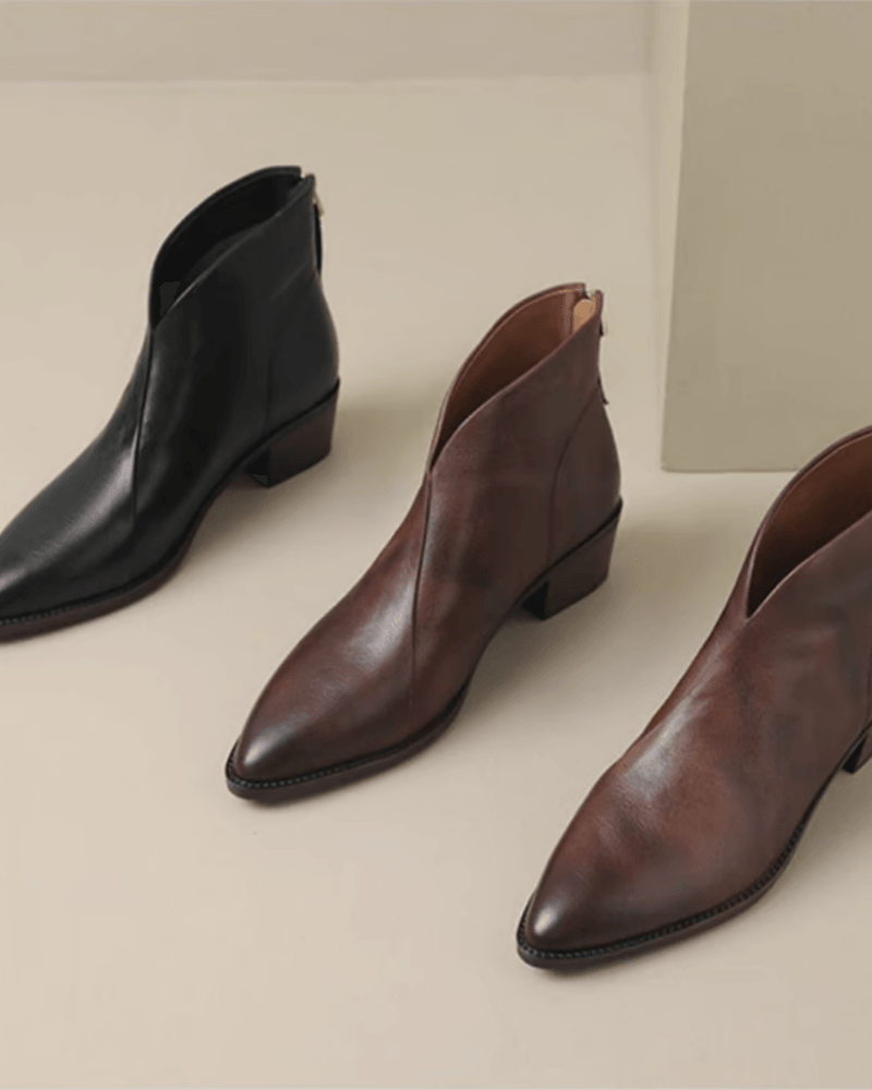 Women's Elegant Block Heel Knee High Boots