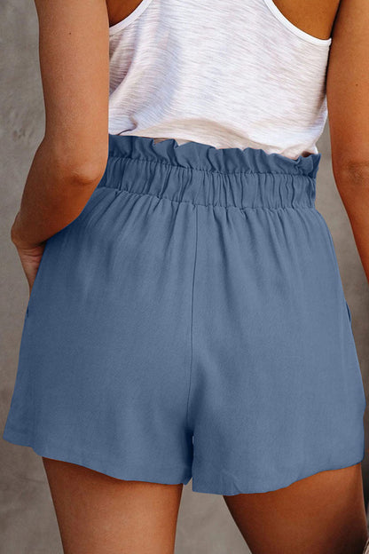 Short Large pour Femme – Taille Élastique et Coupe Fluide