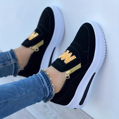 Clara Women's Low Top Modern Canvas Slip-On Shoes