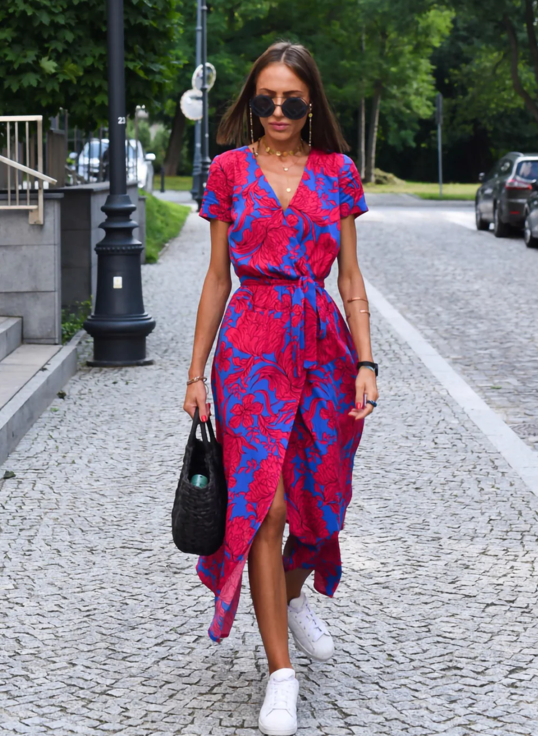 Robe Imprimée Légère pour Femme – Style Estival – Coupe Décontractée Élégante