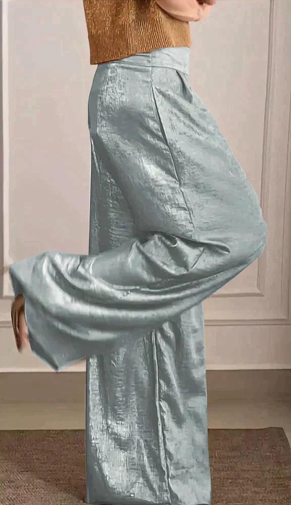 Elegant Two Piece Outfit for Women – Stylish Top and Pants Set