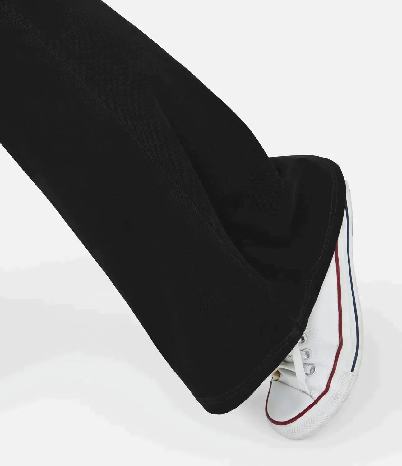 Jean évasé taille haute avec ceinture élastique pour femme