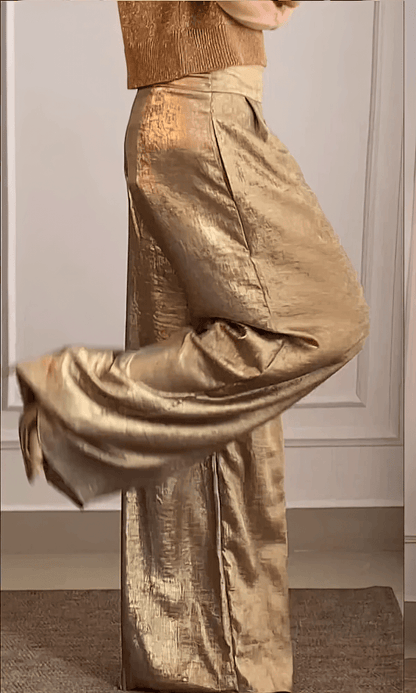 Elegant Two Piece Outfit for Women – Stylish Top and Pants Set