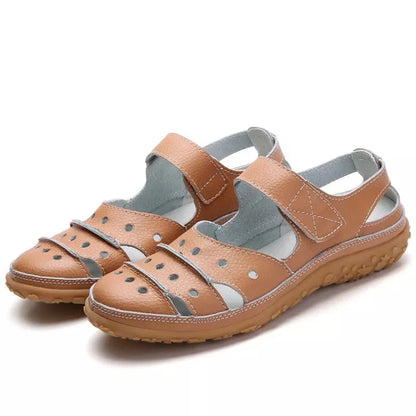 Sandales Quotidiennes pour Femmes – Ajustement Velcro et Confort Optimal