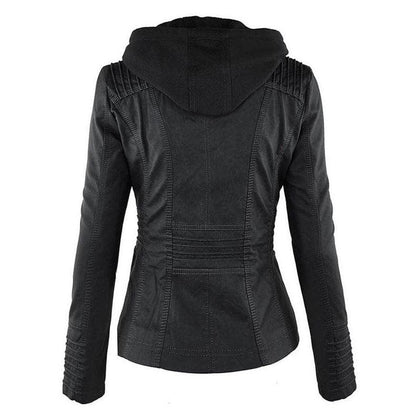 Veste à Capuche Femme avec Fermeture Zippée