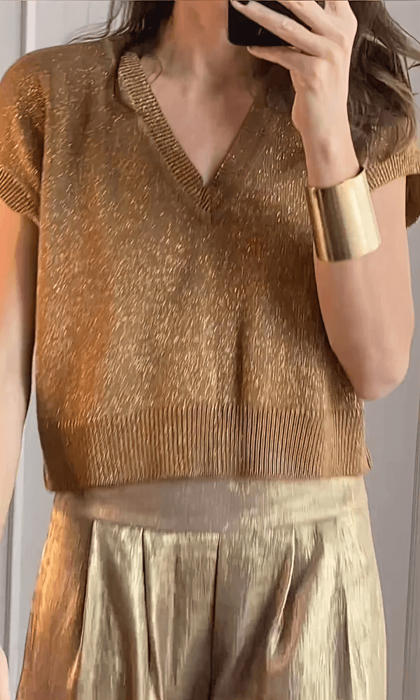 Elegant Two Piece Outfit for Women – Stylish Top and Pants Set