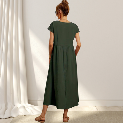 Women's Comfortable Round Neck Summer Dress