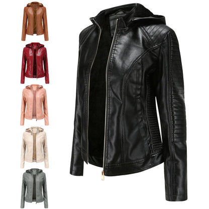 Manon Veste Slim à Capuche Amovible
