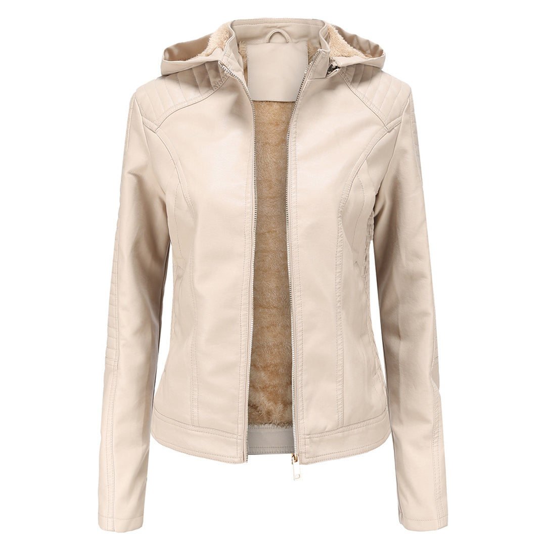 Manon Veste Slim à Capuche Amovible