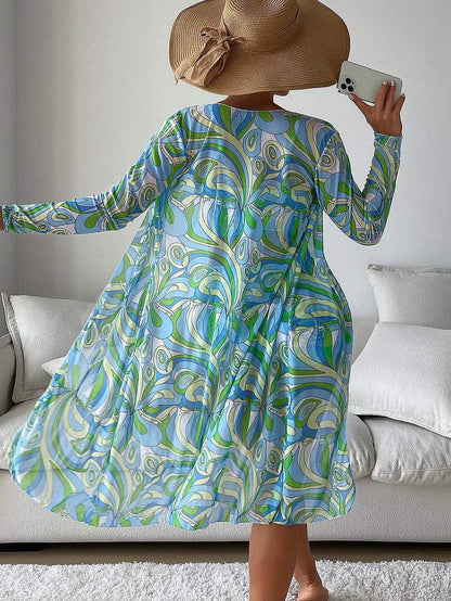 Women's 3 Piece Beach Set in Light Voile