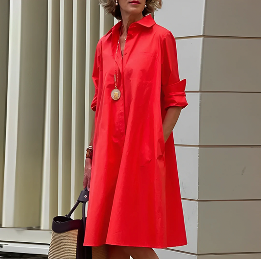 Valérie Robe Polo Élégante Stretch et Respirante