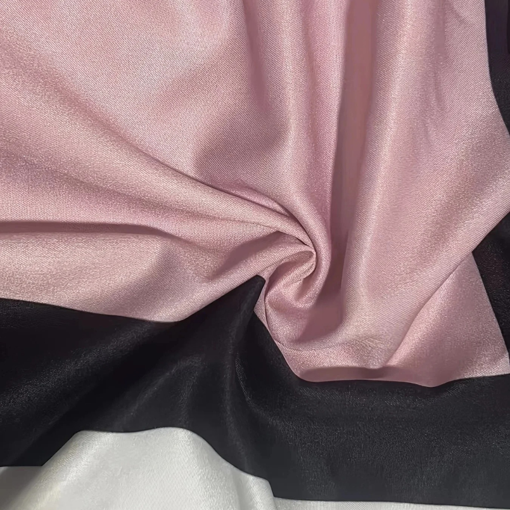 Robe-Chemise à Motif Géométrique pour Femme – Manches 3/4 Boutonnées