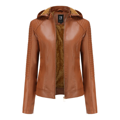 Manon Veste Slim à Capuche Amovible