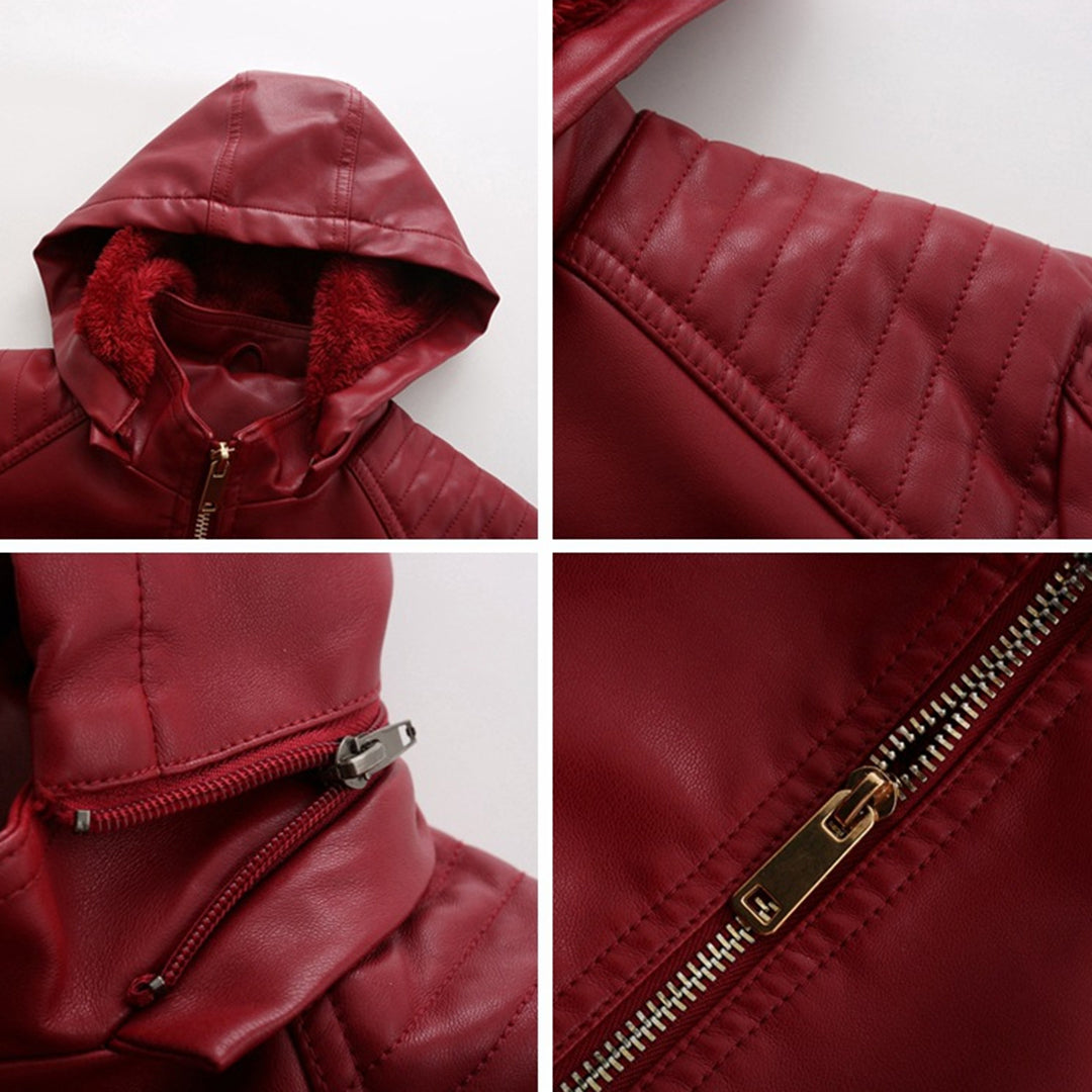 Manon Veste Slim à Capuche Amovible