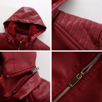 Manon Veste Slim à Capuche Amovible