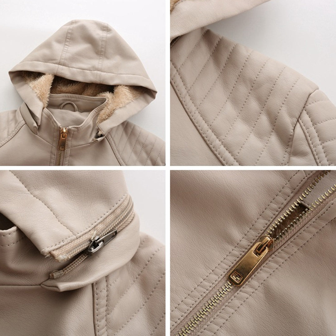Manon Veste Slim à Capuche Amovible