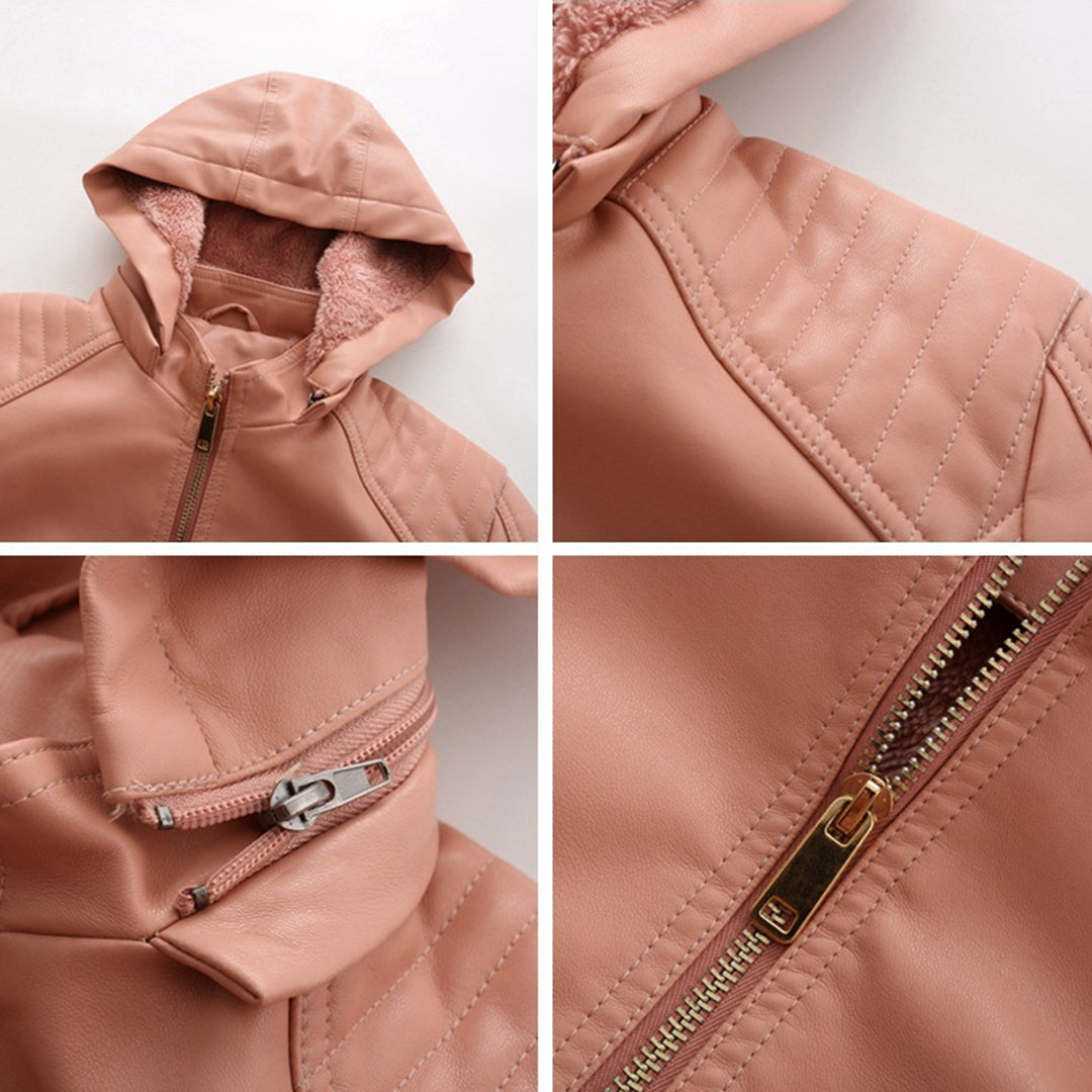Manon Veste Slim à Capuche Amovible