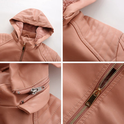Manon Veste Slim à Capuche Amovible
