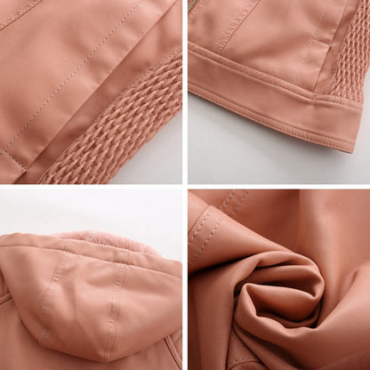Manon Veste Slim à Capuche Amovible