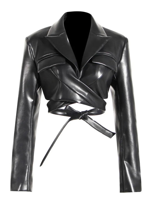 Veste Femme Élégante avec Ceinture à la Taille – Style Outdoor