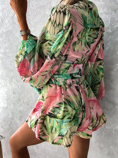 Boho Lace Playsuit - Summer Beach Romper for Women