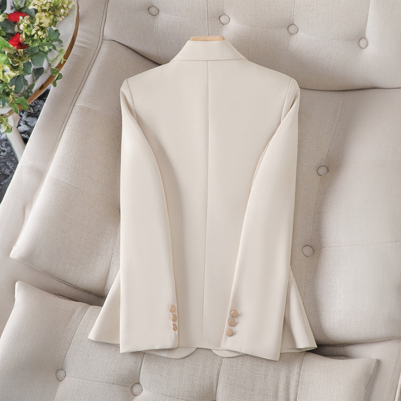 Chic Women's Lapel Collar Jacket