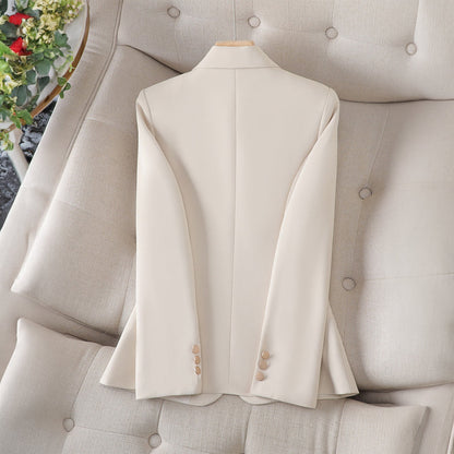 Chic Women's Lapel Collar Jacket