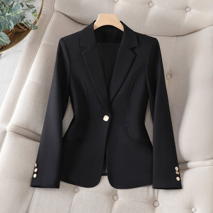 Chic Women's Lapel Collar Jacket