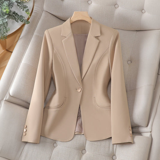 Chic Women's Lapel Collar Jacket