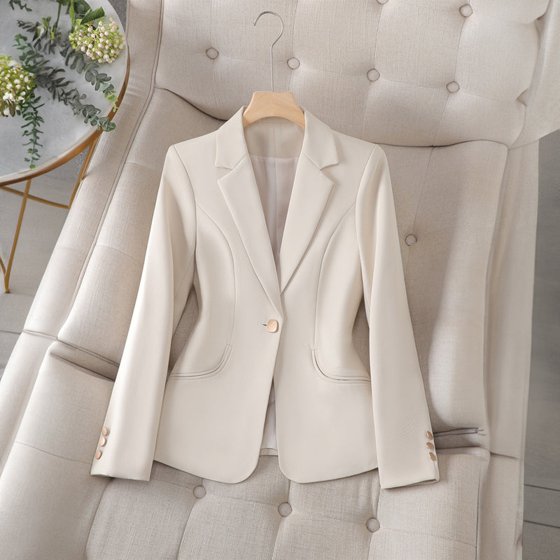 Chic Women's Lapel Collar Jacket