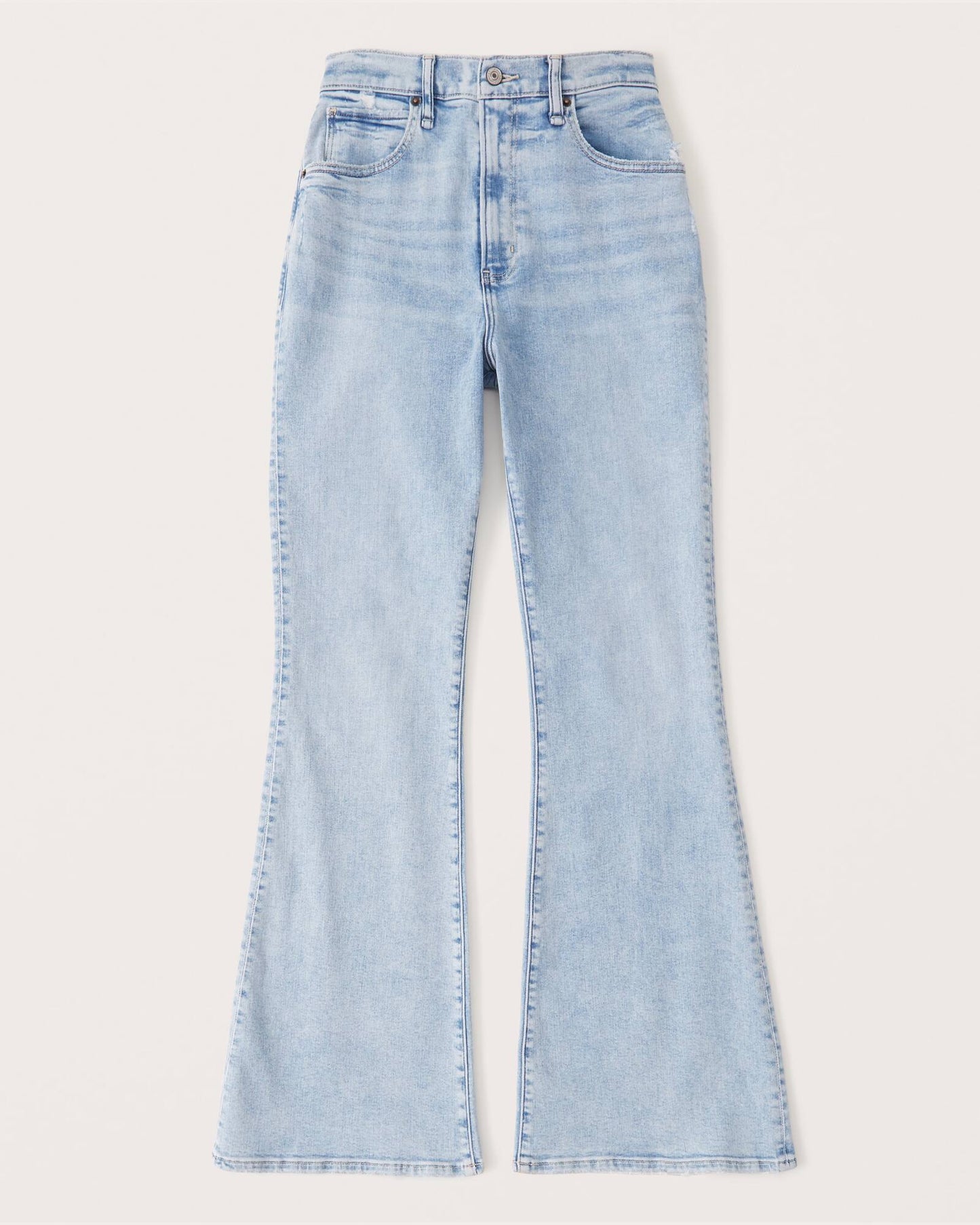 Jean Taille Haute Coupe Ample Pour Femme