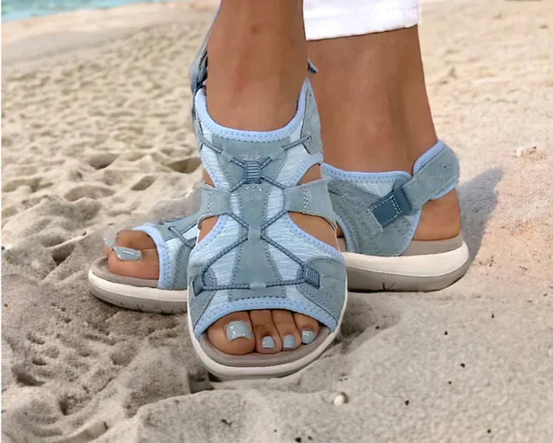 Sandales d’Été pour Femmes – Confort Quotidien avec Brides Réglables
