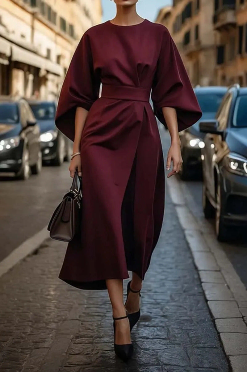 Léa – Robe ceinturée légère