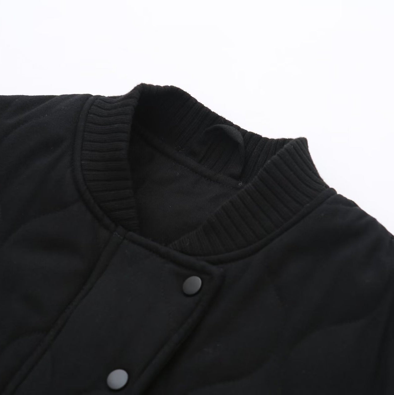 Women's Oversized Fit Cotton Quilted Bomber Jacket