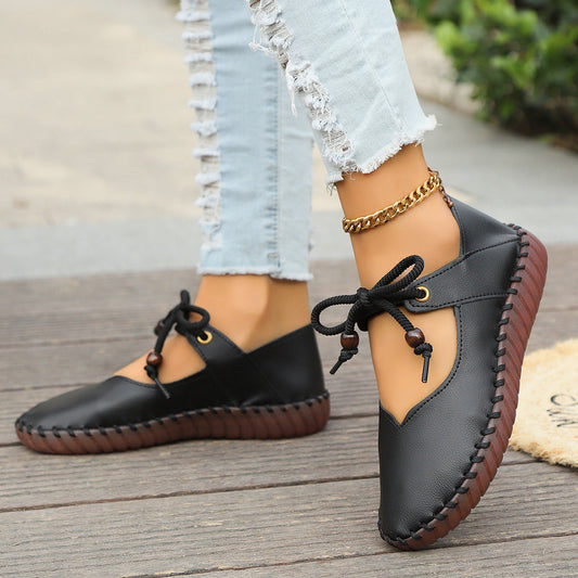 Women's Orthopedic Lace-up Shoes with Cushioned Insole