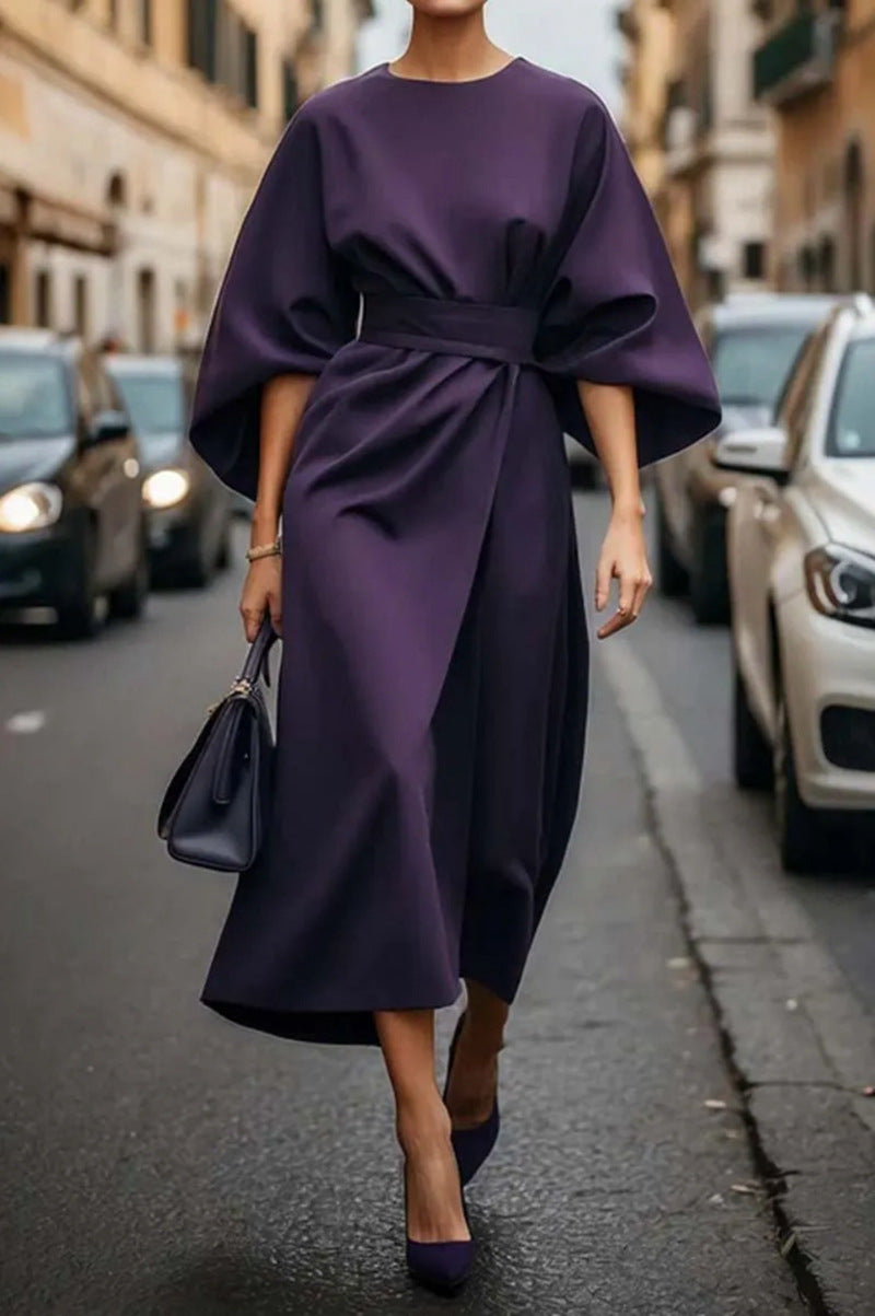 Léa – Robe ceinturée légère