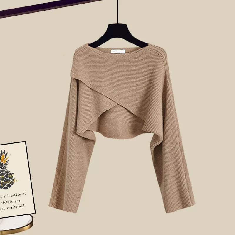 Women's Vintage Casual Three Piece Set - Outdoor