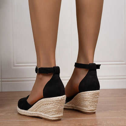 Chaussures Plates d’Été pour Femmes – Bout Fermé et Bride Fine